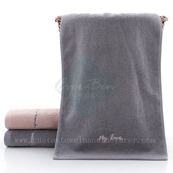 China Bulk cotton hand towels Manufacturer Bulk large beach towels Supplier